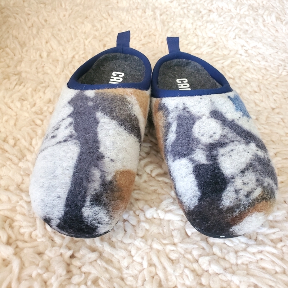 NEW Camper Wabi Wool Blend Slippers (Women)